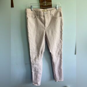 Levi’s 311 shaping skinny pink striped corduroy pants